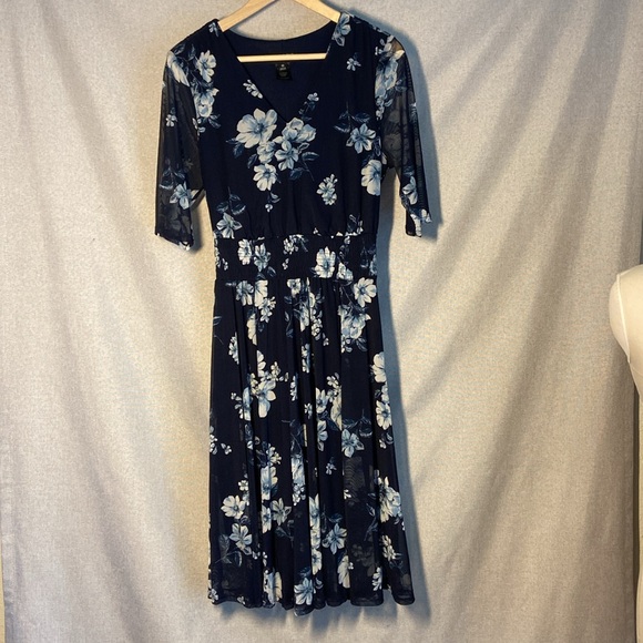 Enfocus Studio Dress Floral Print Dress Size 10 - Picture 4 of 6